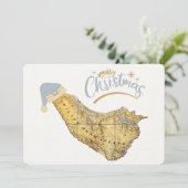 Joyeux Noël Hilton Head Island Carte Côtière (Debout devant)