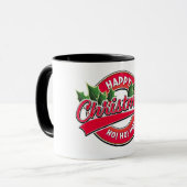 Joyeux Noël Ho! Ho! Ho! Tasse (Devant gauche)