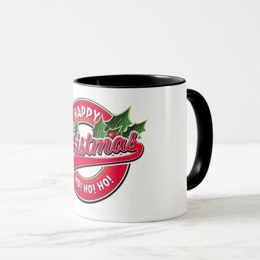 Joyeux Noël ! Ho ! Ho ! Mug (Devant droit)