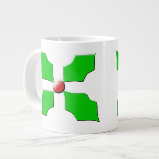 Joyeux Noël Holly Mug (Devant gauche)
