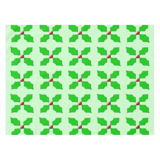 Joyeux Noël Holly Nappe (Devant (Horizontal))