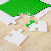 Joyeux Noël Holly Puzzle personnalisable (Côté)