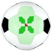 Joyeux Noël Holly Soccer Ball (Tourné)