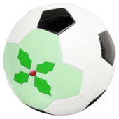 Joyeux Noël Holly Soccer Ball (3/4)