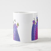 Joyeux Noël - Hommes Sages Jumbo Mug (Devant)
