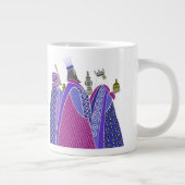 Joyeux Noël - Hommes Sages Jumbo Mug (Droite)