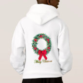 Joyeux Noël Hoody de guirlande (Dos)