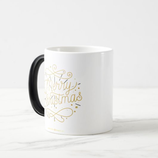 Joyeux Noël imprimé Mug (Devant gauche)