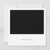 Joyeux Noël instantanée photo 1-2 Carte photo (Dos)