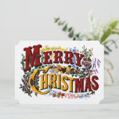 Joyeux Noël Invitation (Debout devant)