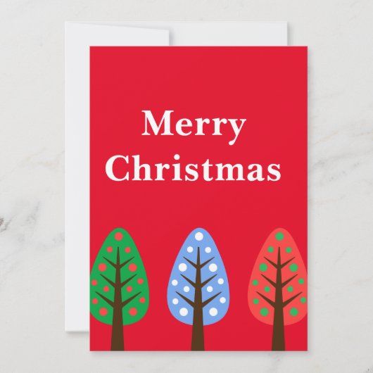 Joyeux Noël Invitation (Devant)