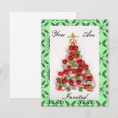 Joyeux Noël Invitation (Devant / Derrière)