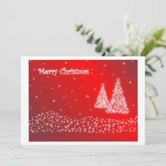 Joyeux Noël Invitation (Debout devant)