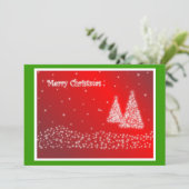 Joyeux Noël Invitation (Debout devant)