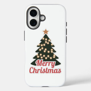 Joyeux Noël iPhone 16 Coque : Nouveau modèle festi