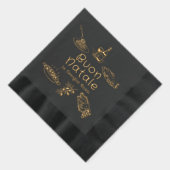 Joyeux Noël italien décorations de table doodles (Droite)