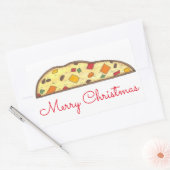 Joyeux Noël Italien Vacances Biscotti Stickers (Enveloppe)
