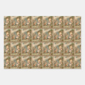 Joyeux Noël Jésus enveloppant des feuilles de papi (Devant)