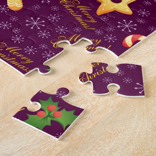Joyeux Noël Jigsaw Puzzle (Côté)