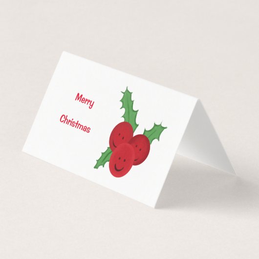 Joyeux Noël joli houx (Front)