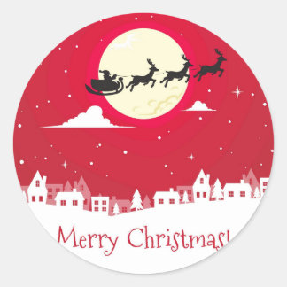 joyeux Noël joyeuse nouvelle année autocollants