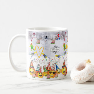 Joyeux Noël Joyeux Anniversaire Mug