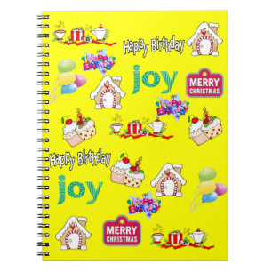 Joyeux Noël Joyeux Carnet d'anniversaire