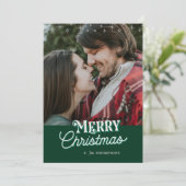 Joyeux Noël / Joyeux Carte photo du Nouvel An (Debout devant)