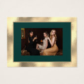 Joyeux Noël Joyeux Nouvel An Gold Favoriser Photo (Dos)