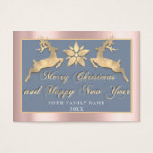 Joyeux Noël Joyeux Nouvel An Nom Photo RoseBlue (Devant)