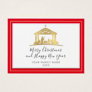 Joyeux Noël Joyeux Nouvel An Sainte Famille RougeO