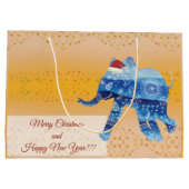 Joyeux Noël, Joyeux sac cadeau du Nouvel An (Dos)