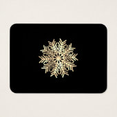 Joyeux Noël Joyeux Vacances Nom Or Moderne (Dos)