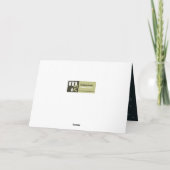 Joyeux Noël. kerstKaarten in het Frans Feestdagen Kaart (Achterkant)