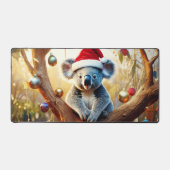 Joyeux Noël Koala assis dans un Eucalyptus (Recto)