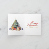 Joyeux Noël Koala assis sur la carte Gumtree (Intérieur)