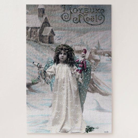 Joyeux Noel Legpuzzel (Verticaal)