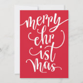 Joyeux Noël Lettre de Noël Carte photo (Dos)