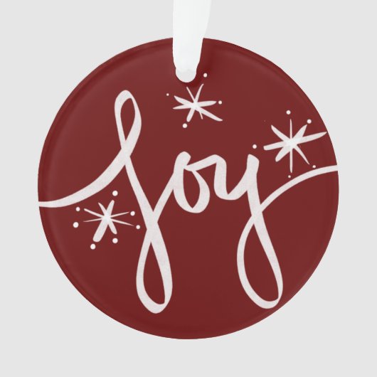 Joyeux Noël Lettres Joy Snowflakes Photo (devant)