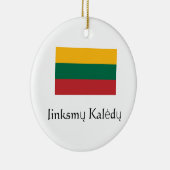 Joyeux Noël Lituanie Ornement (Droite)