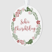 Joyeux Noël luxembourgeois, Schéi Chrëschtdeeg (devant)