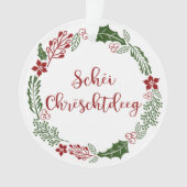 Joyeux Noël luxembourgeois, Schéi Chrëschtdeeg (devant)