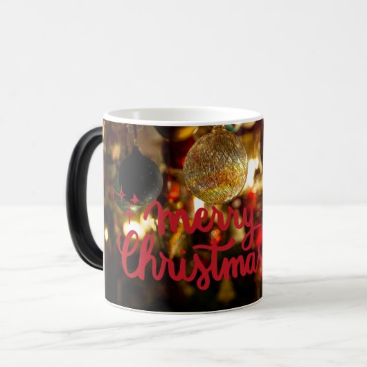 Joyeux Noël magique Mug (Devant gauche)