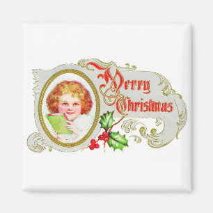 Joyeux Noël Magnet Vintage