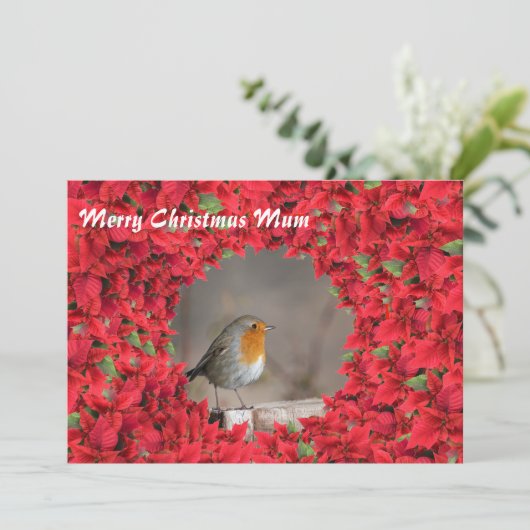 Joyeux Noël maman papa ou autre carte de Noël (Debout devant)