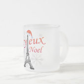 Joyeux Noel Matglas Koffiemok (Voorkant rechts)