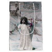 Joyeux Noel Medium Cadeauzakje (Achterkant)