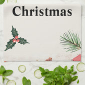 Joyeux Noël Meilleures serviettes de cuisine (Plié)