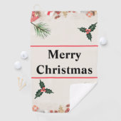 Joyeux Noël Meilleures serviettes de golf (En situation)