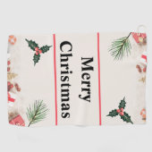 Joyeux Noël Meilleures serviettes de golf (Horizontal)